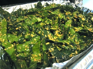 Crispy Coconut Kale